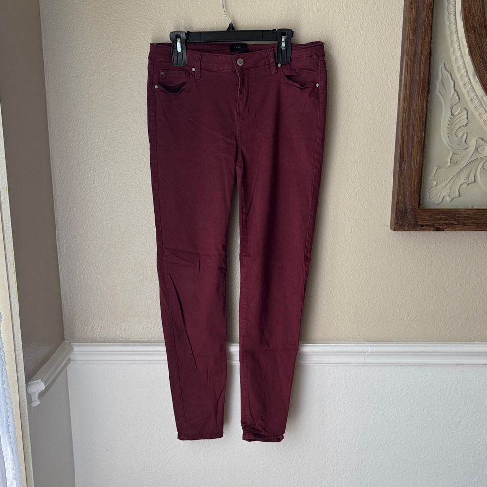 Celebrity Pink Burgundy Skinny Jeans size 13